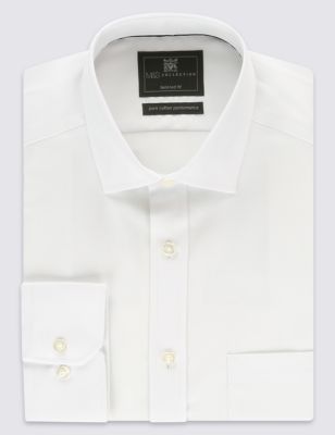Performance Pure Cotton Non-Iron Tailored Fit Shirt
